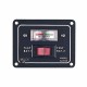 Panneau  test pour 2 batteries