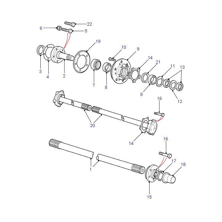 Joint spi interne fusee